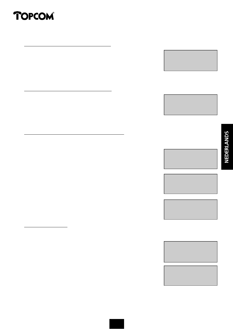 Butler 1800t | Topcom BUTLER 1800T User Manual | Page 27 / 56