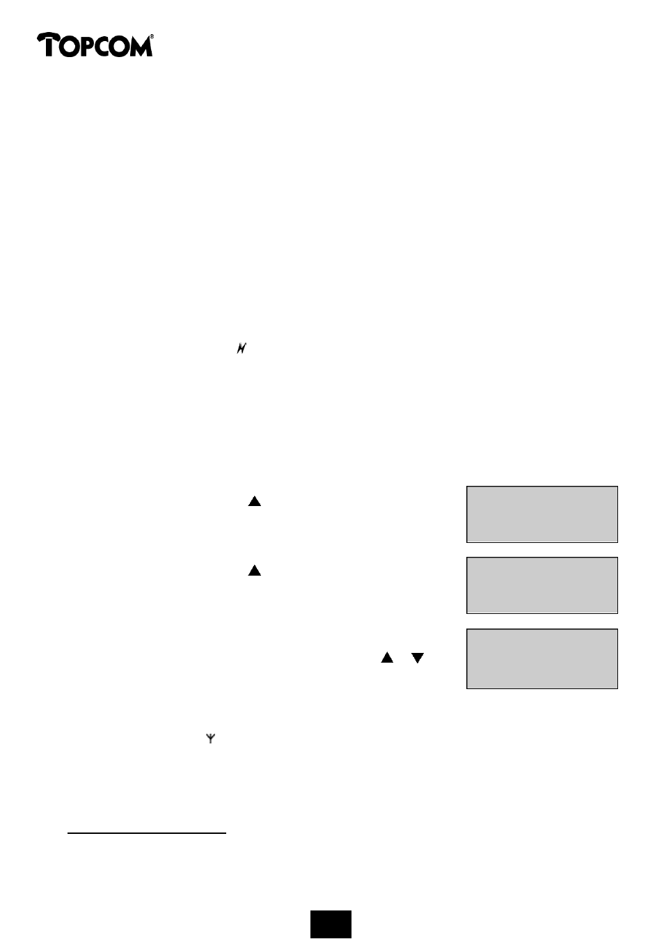 Butler 1800t | Topcom BUTLER 1800T User Manual | Page 30 / 56
