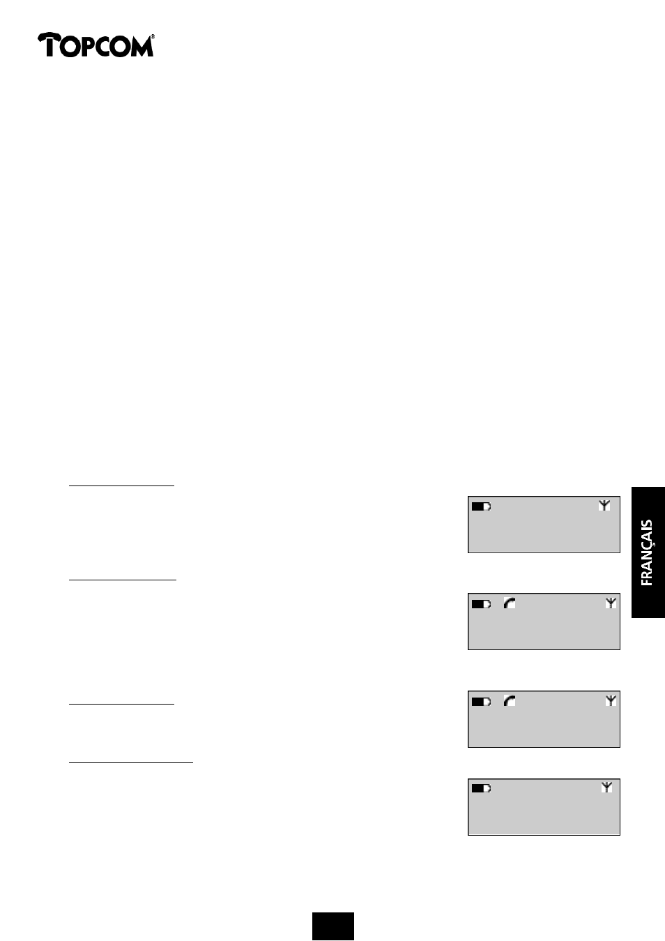 Butler 1800t | Topcom BUTLER 1800T User Manual | Page 33 / 56