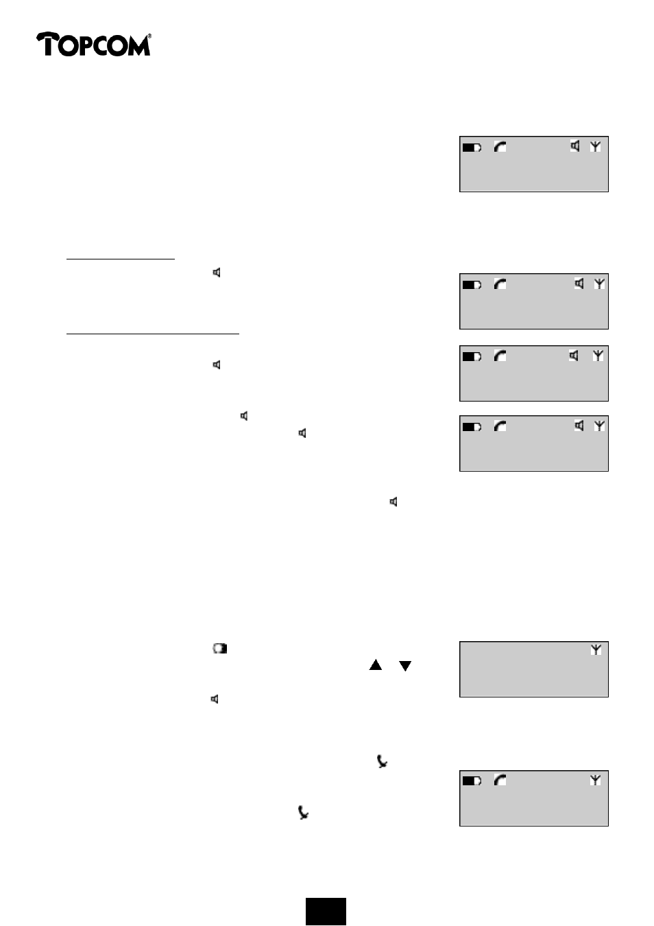 Butler 1800t | Topcom BUTLER 1800T User Manual | Page 34 / 56