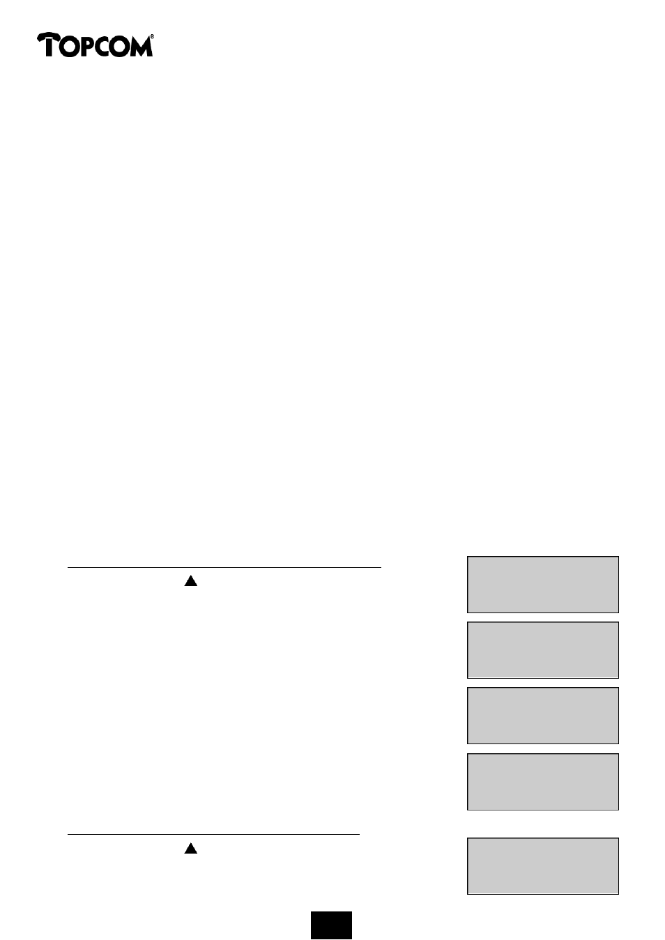 Butler 1800t | Topcom BUTLER 1800T User Manual | Page 48 / 56