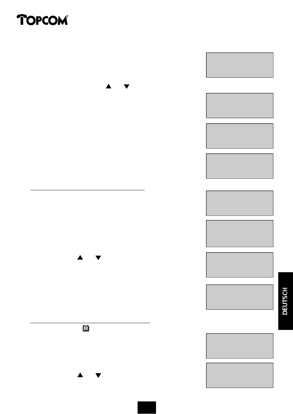 Butler 1800t | Topcom BUTLER 1800T User Manual | Page 49 / 56