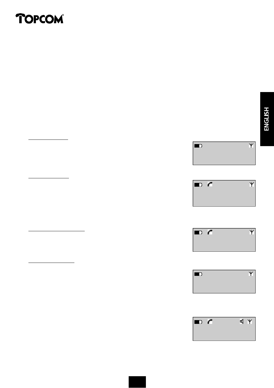 Butler 1800t | Topcom BUTLER 1800T User Manual | Page 7 / 56