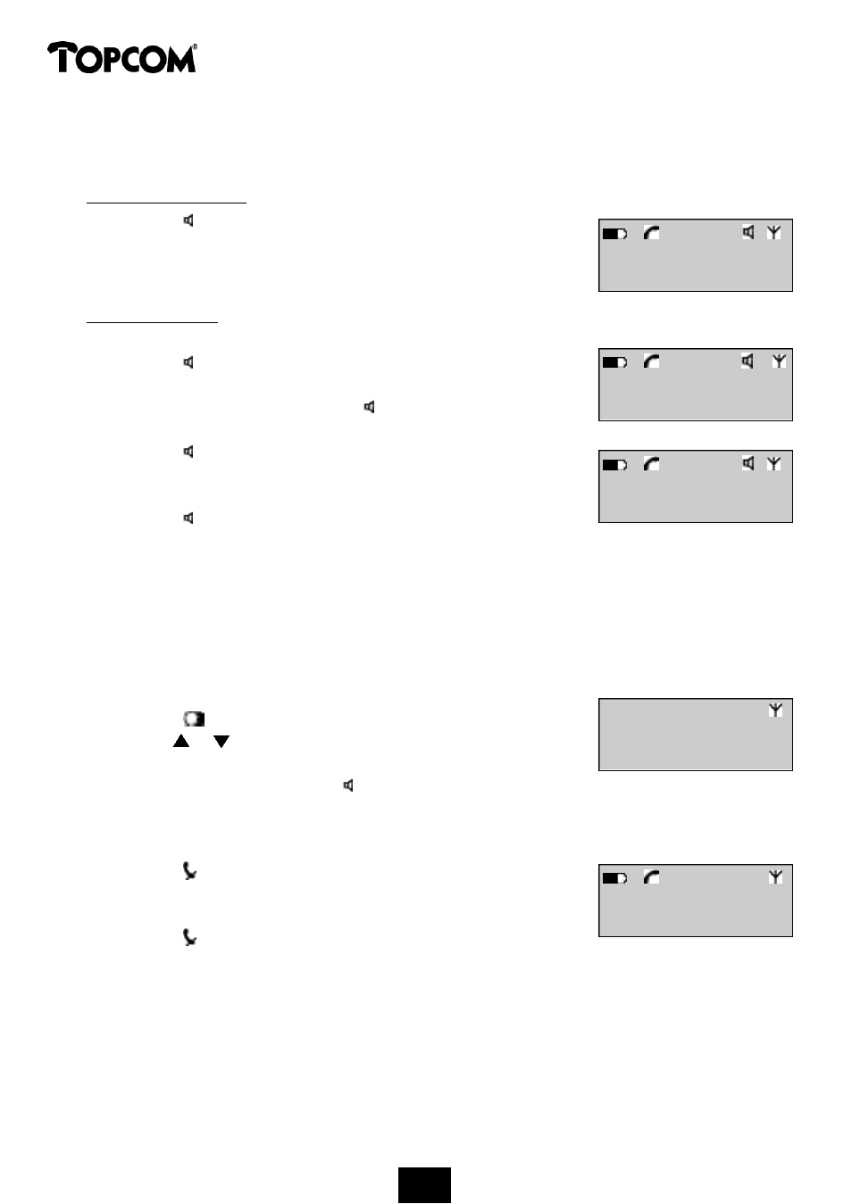 Butler 1800t | Topcom BUTLER 1800T User Manual | Page 8 / 56