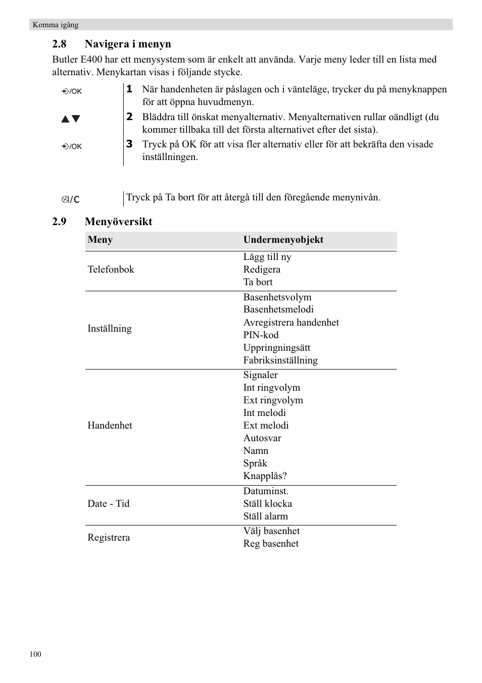 Topcom Butler E400 User Manual | Page 122 / 272