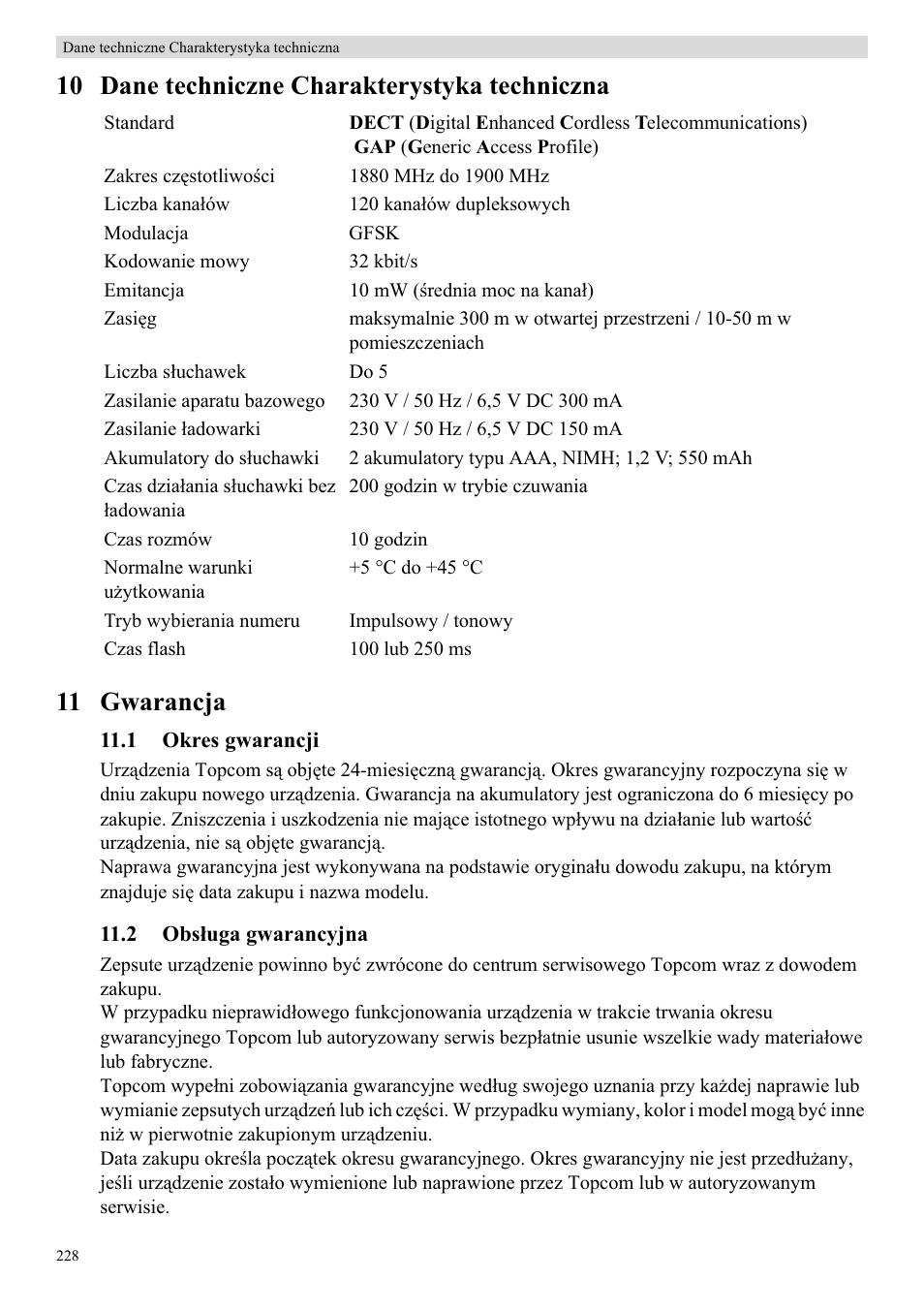 Topcom Butler E400 User Manual | Page 250 / 272