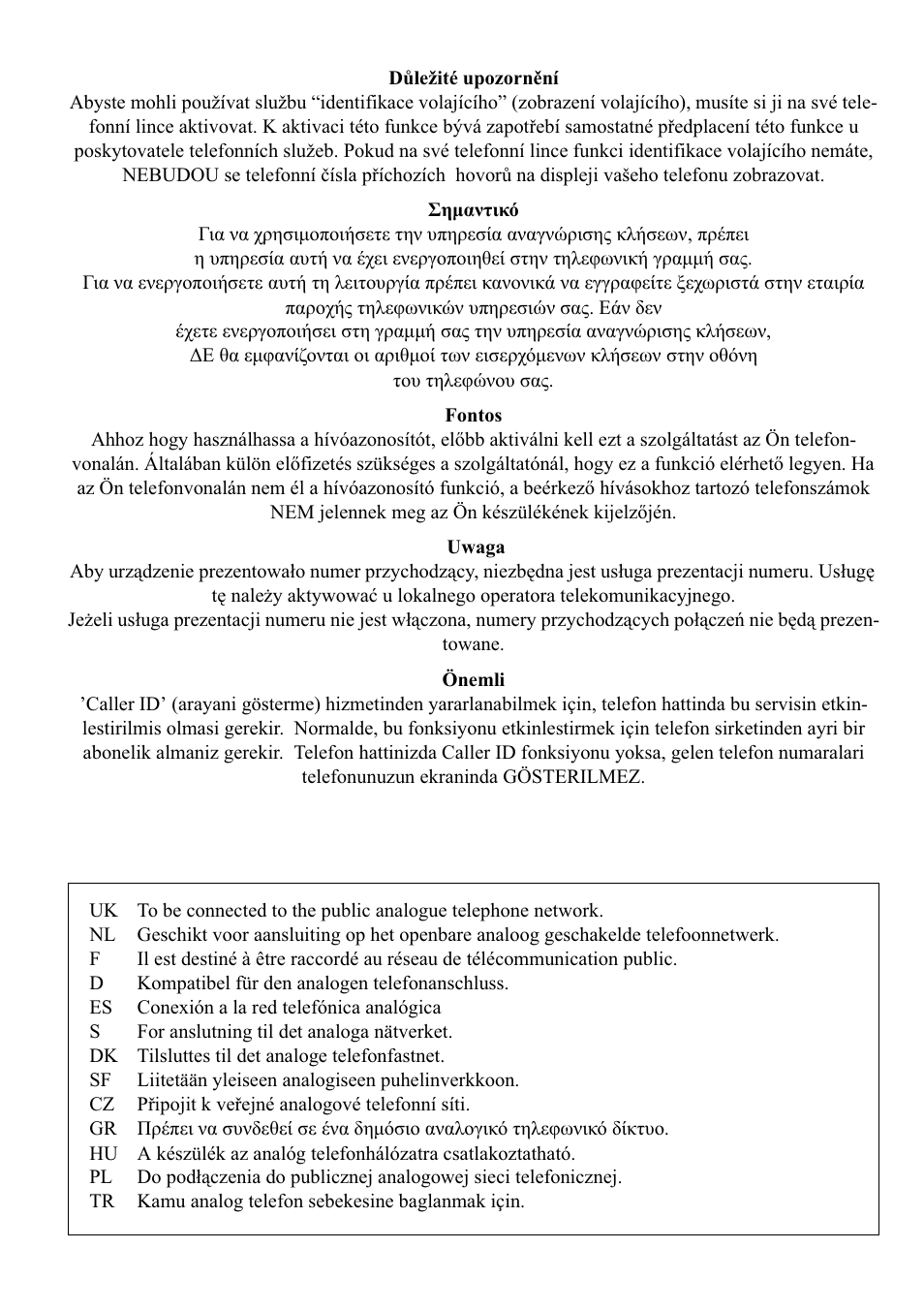 Topcom Butler E400 User Manual | Page 3 / 272