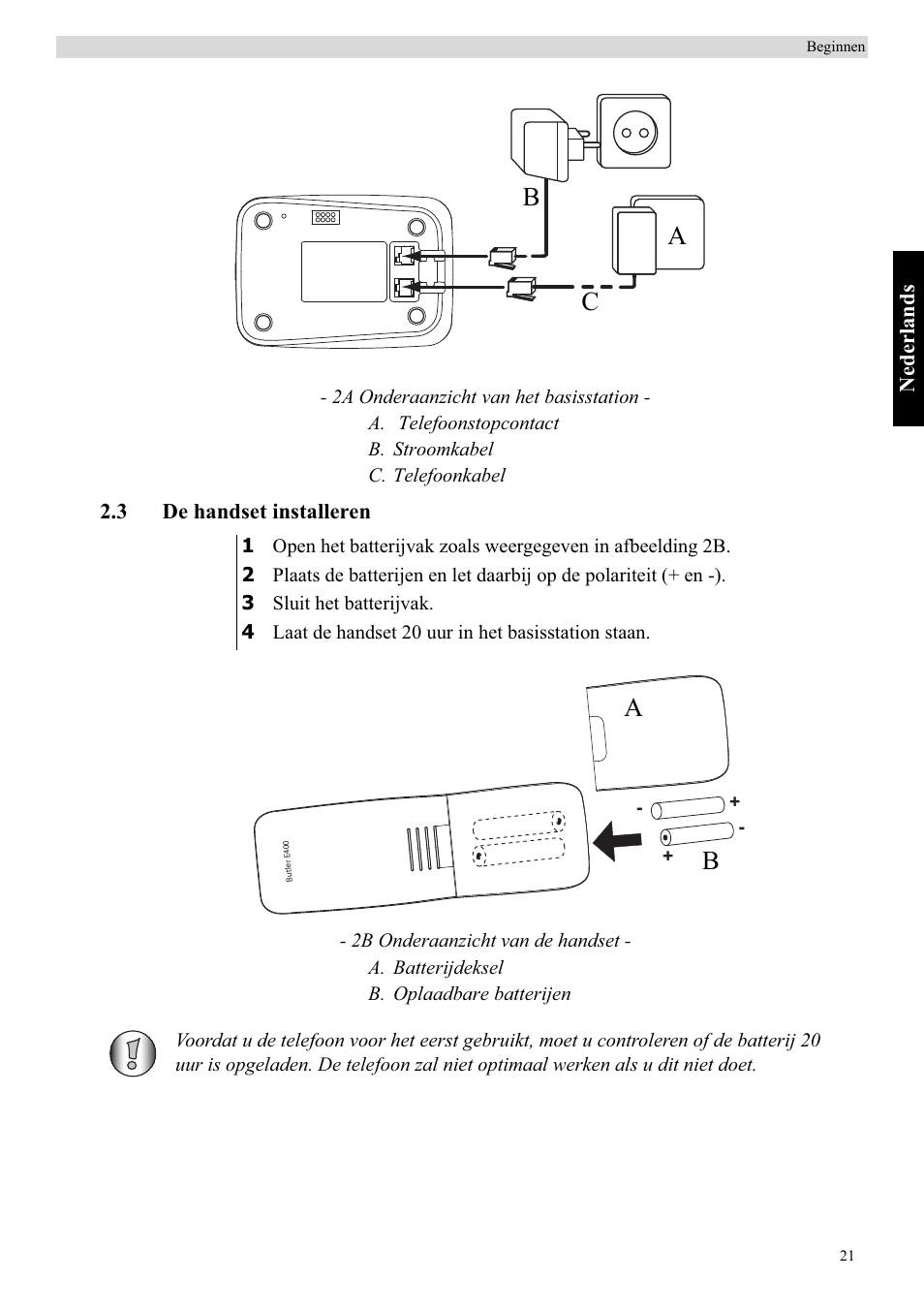Ab c | Topcom Butler E400 User Manual | Page 43 / 272