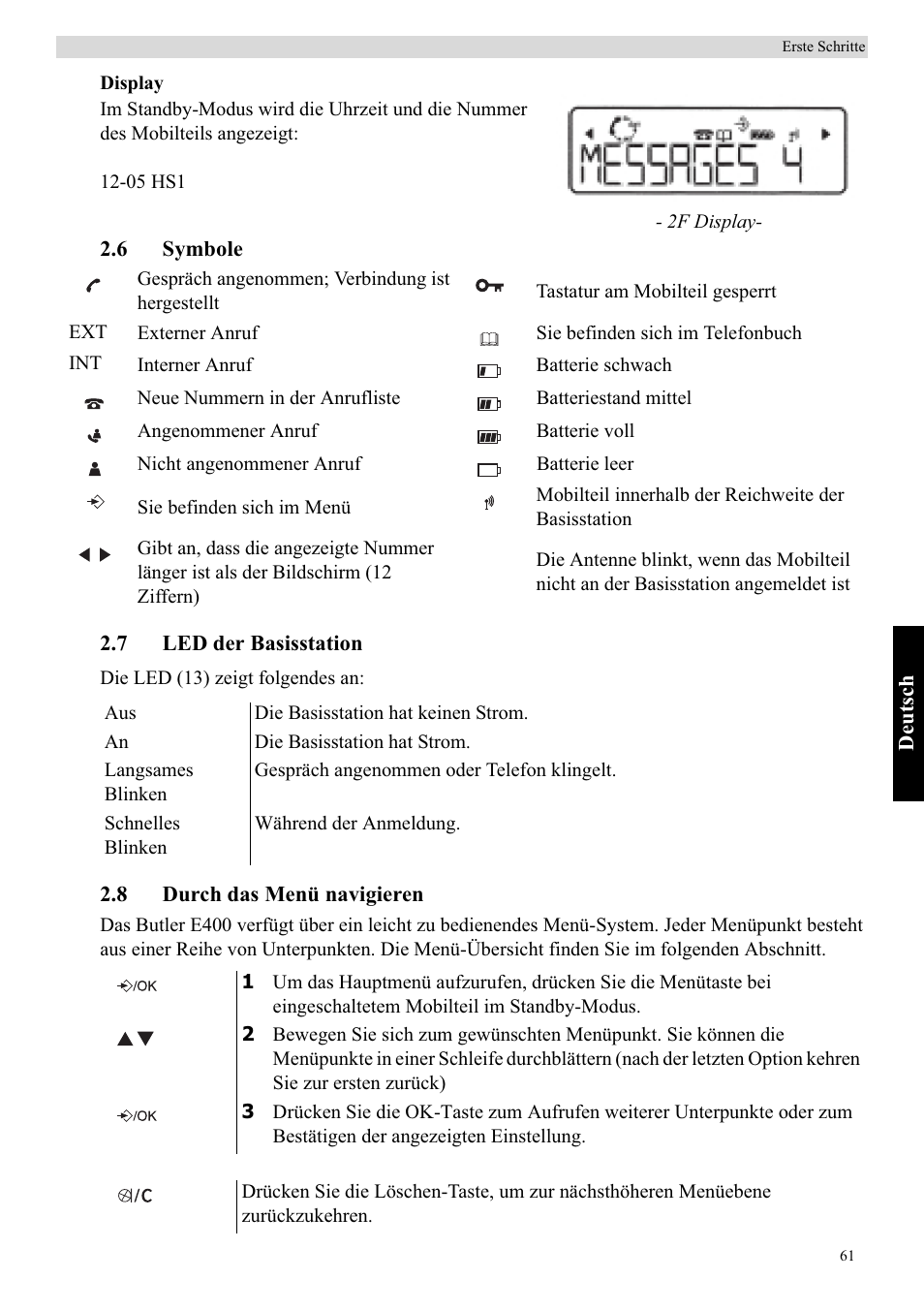 Topcom Butler E400 User Manual | Page 83 / 272