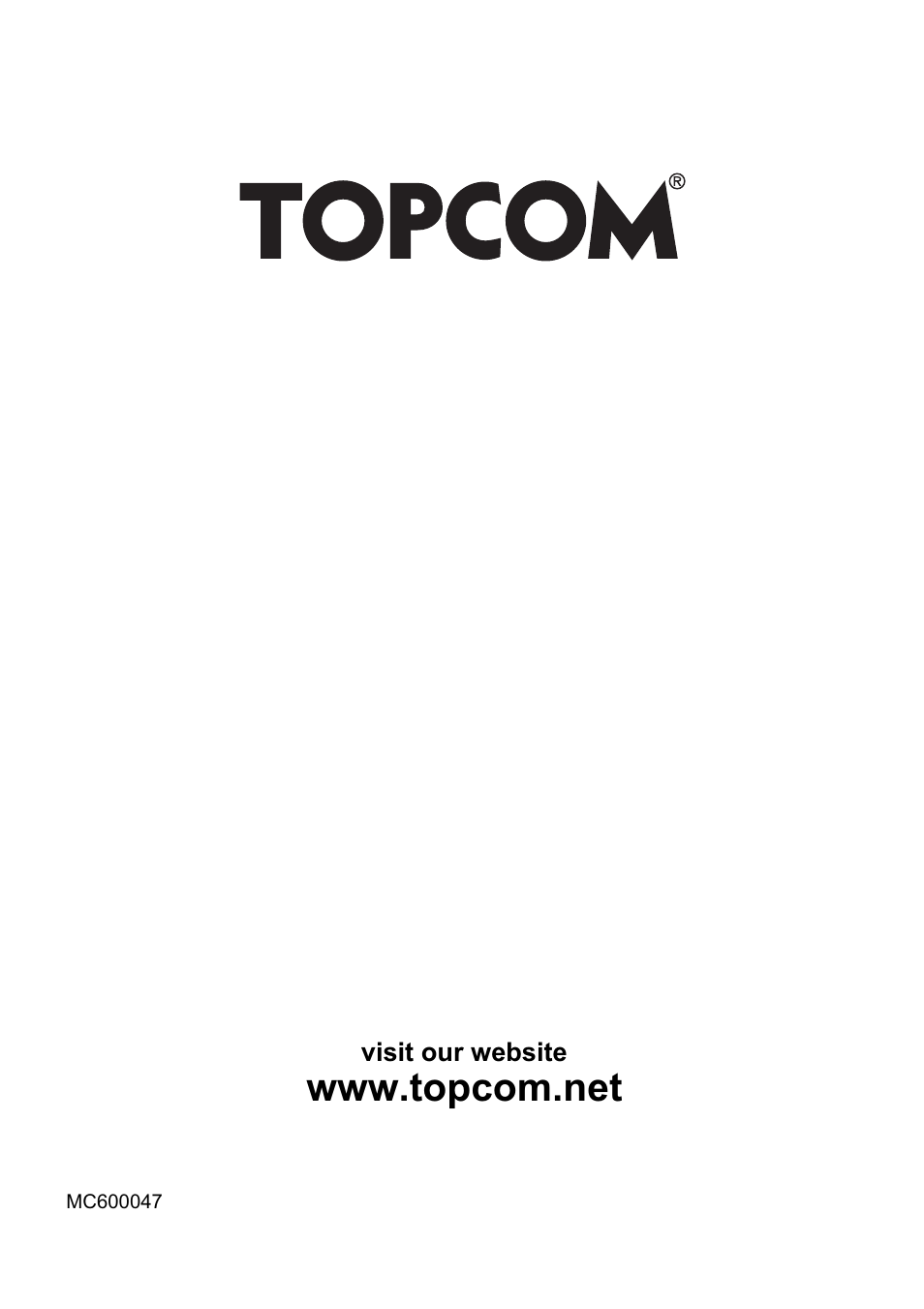 Topcom BUTLER 4870 User Manual | Page 24 / 24