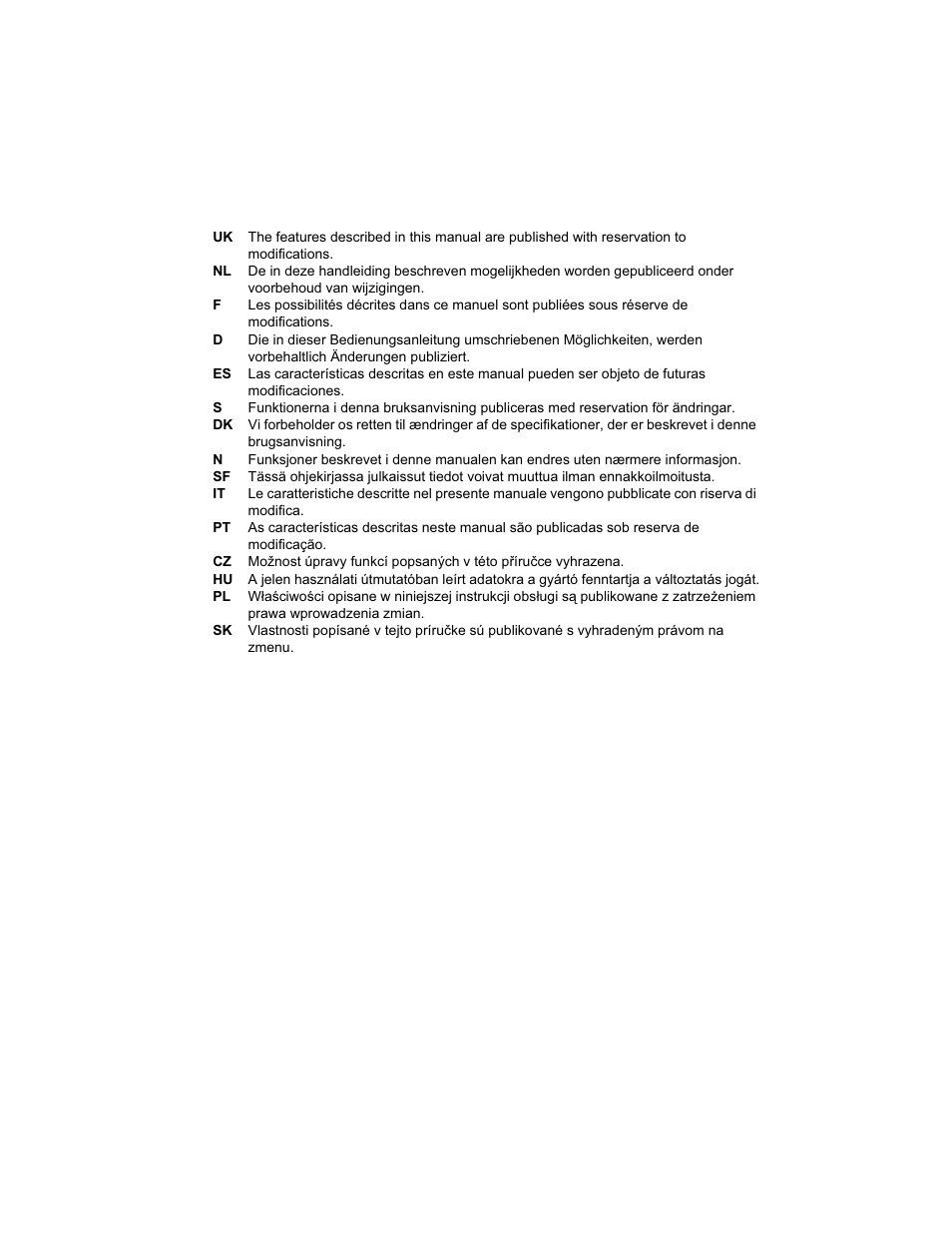 Topcom 2010 User Manual | Page 2 / 52