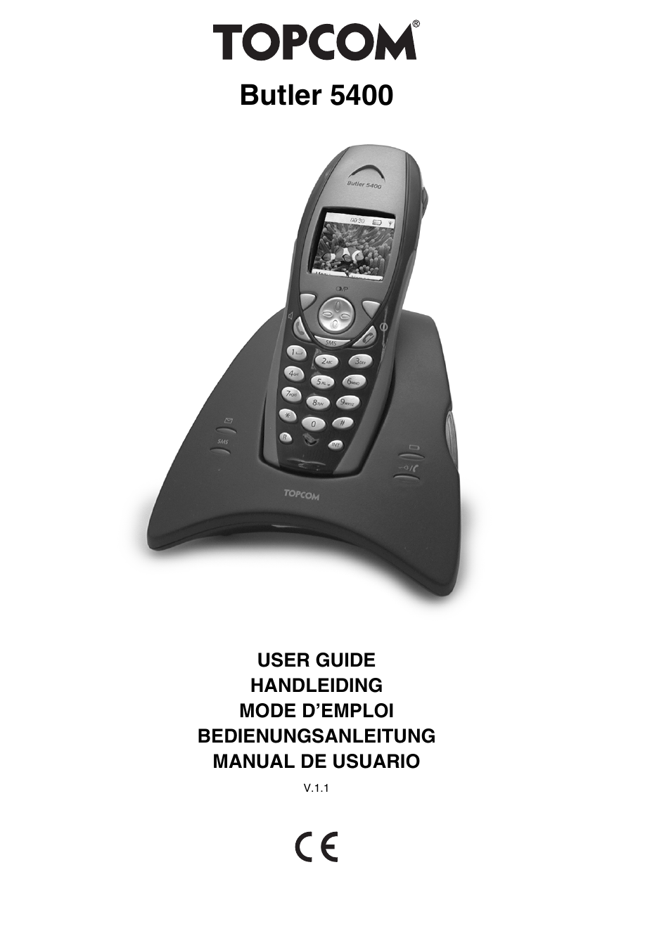Topcom BUTLER 5400 User Manual | 112 pages