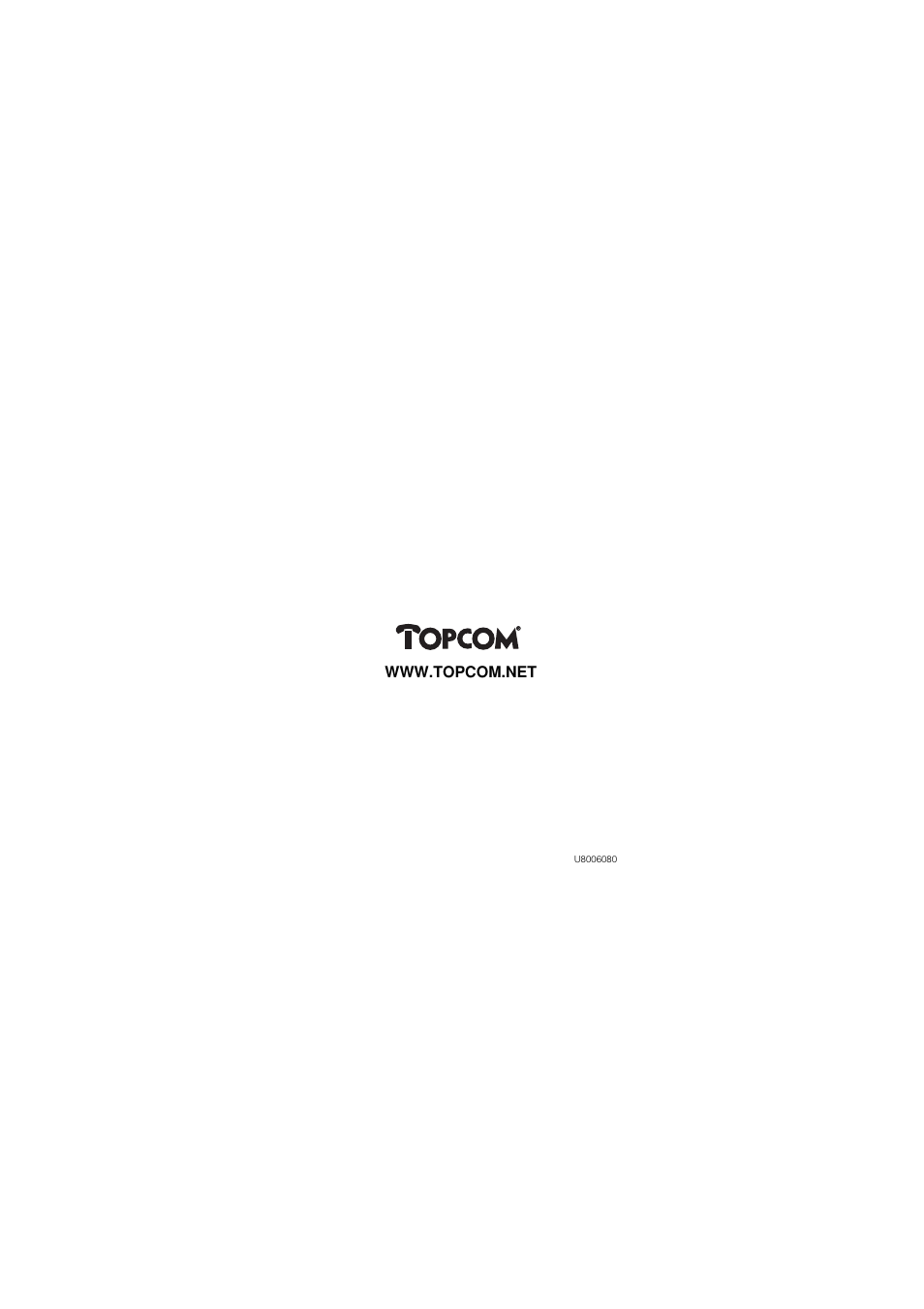 Topcom TwinTalker 3300 User Manual | Page 76 / 76