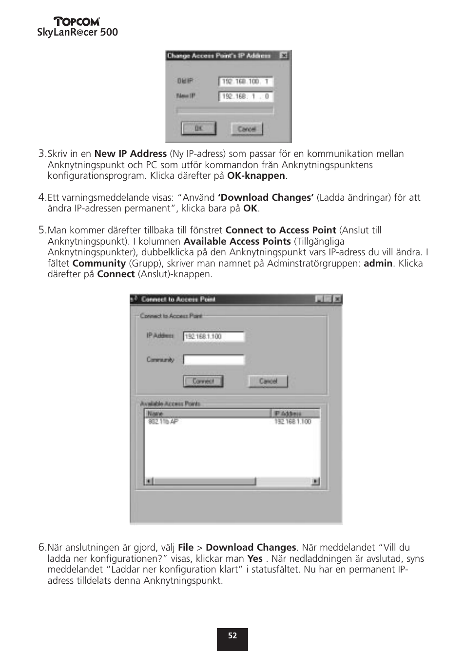 Topcom Skylanr@cer 500 User Manual | Page 52 / 83