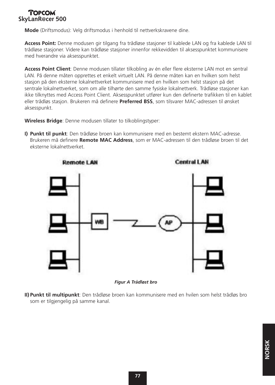 Skylanr, Cer 500 | Topcom Skylanr@cer 500 User Manual | Page 77 / 83