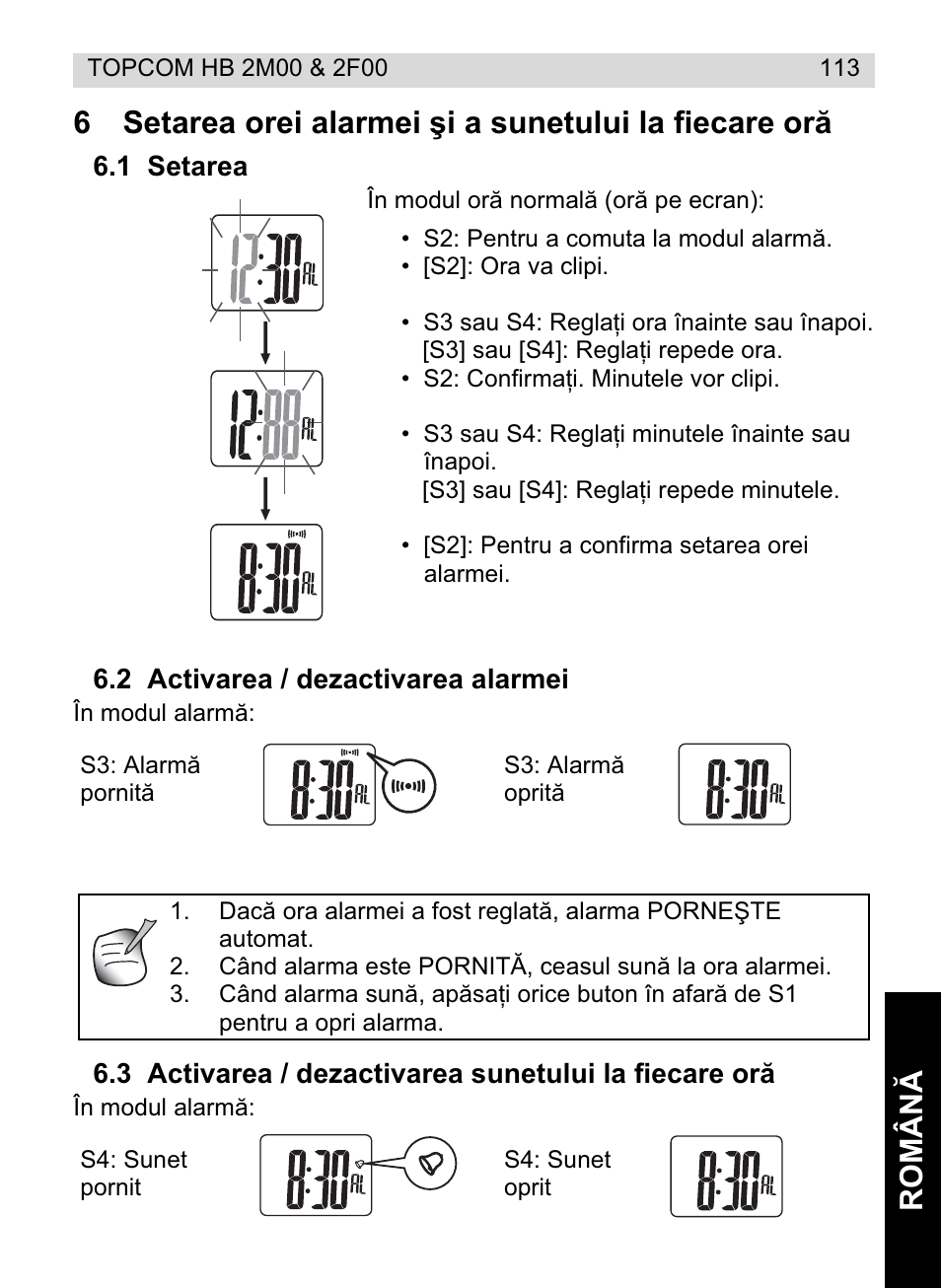 Topcom HB 2F00 User Manual | Page 113 / 136