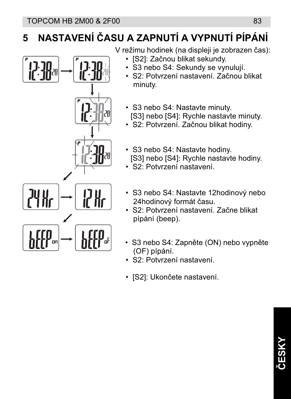 Topcom HB 2F00 User Manual | Page 83 / 136