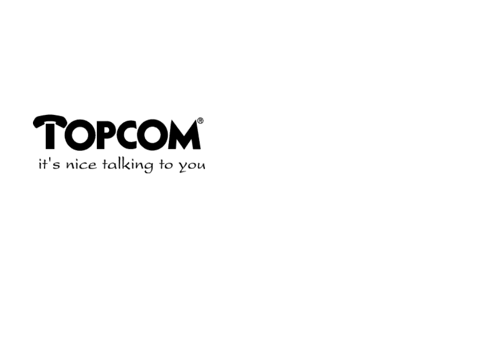 Topcom 130 User Manual | Page 33 / 33