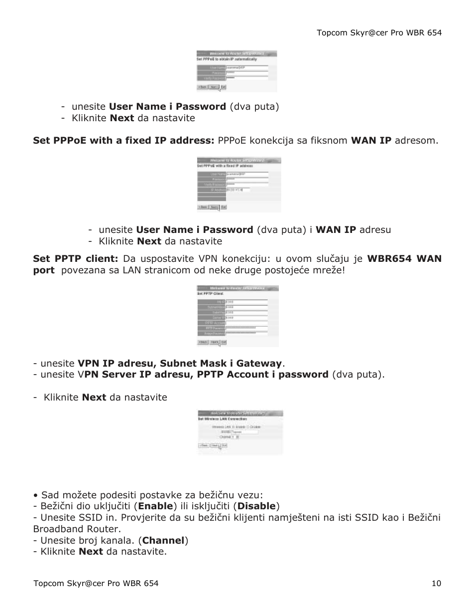 Topcom Skyr@cer PRO WBR 654 User Manual | Page 10 / 13