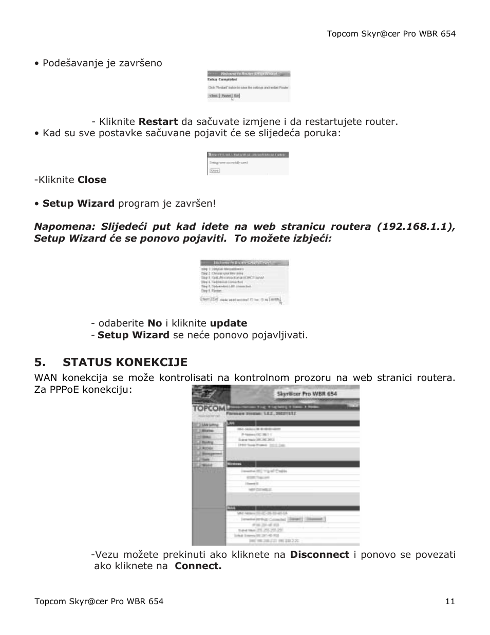 Topcom Skyr@cer PRO WBR 654 User Manual | Page 11 / 13