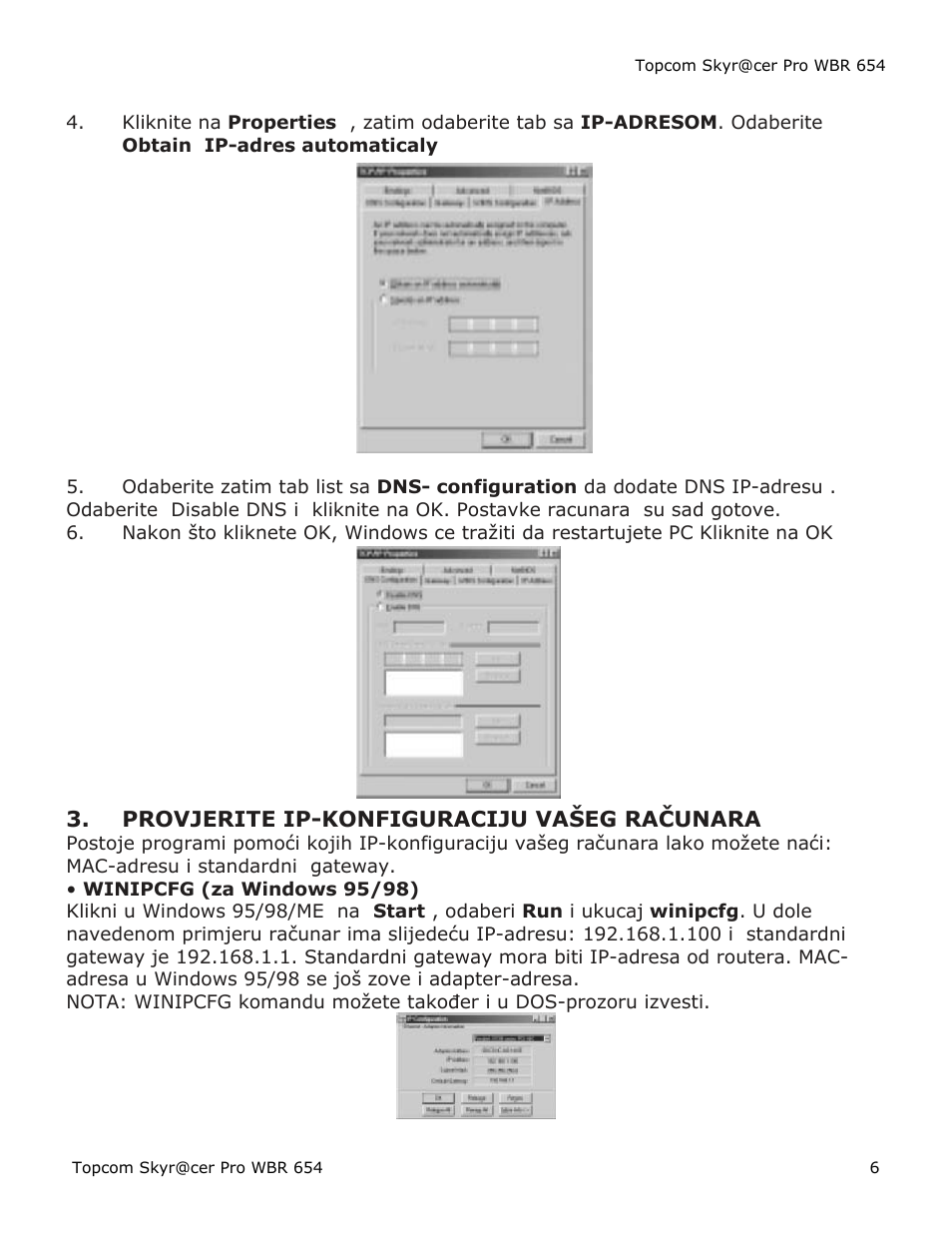 Topcom Skyr@cer PRO WBR 654 User Manual | Page 6 / 13