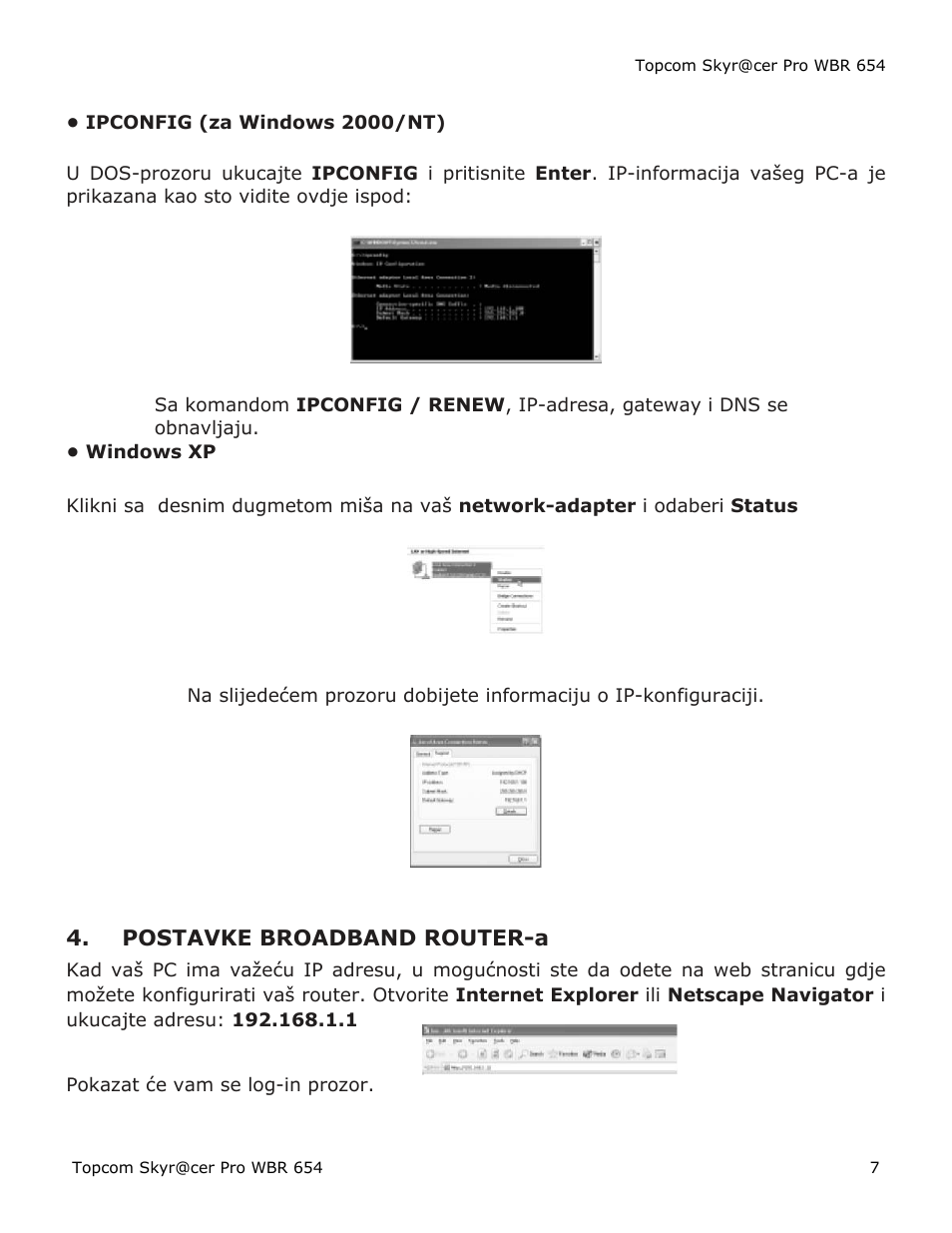 Topcom Skyr@cer PRO WBR 654 User Manual | Page 7 / 13