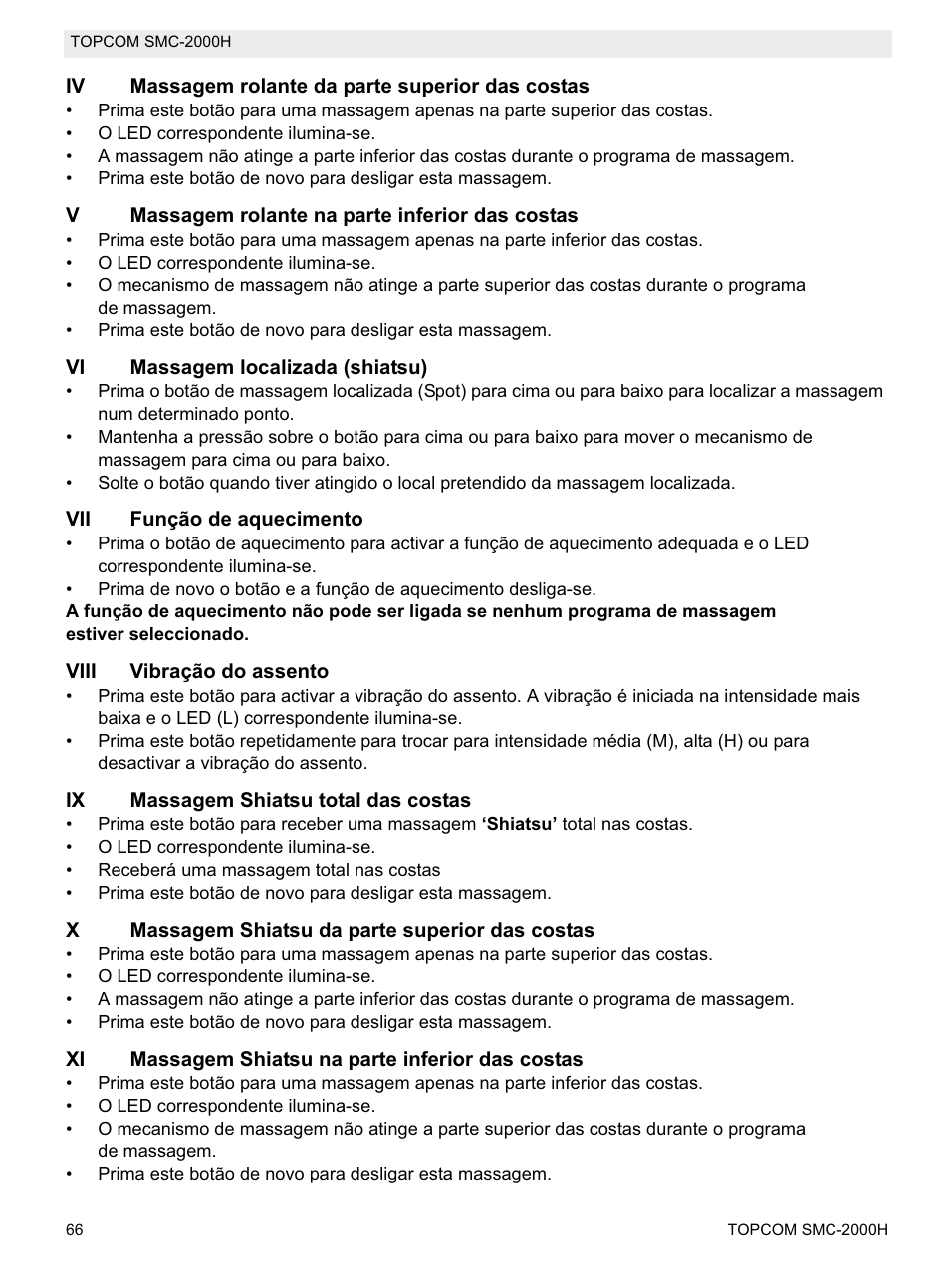 Topcom SMC-2000H User Manual | Page 66 / 108