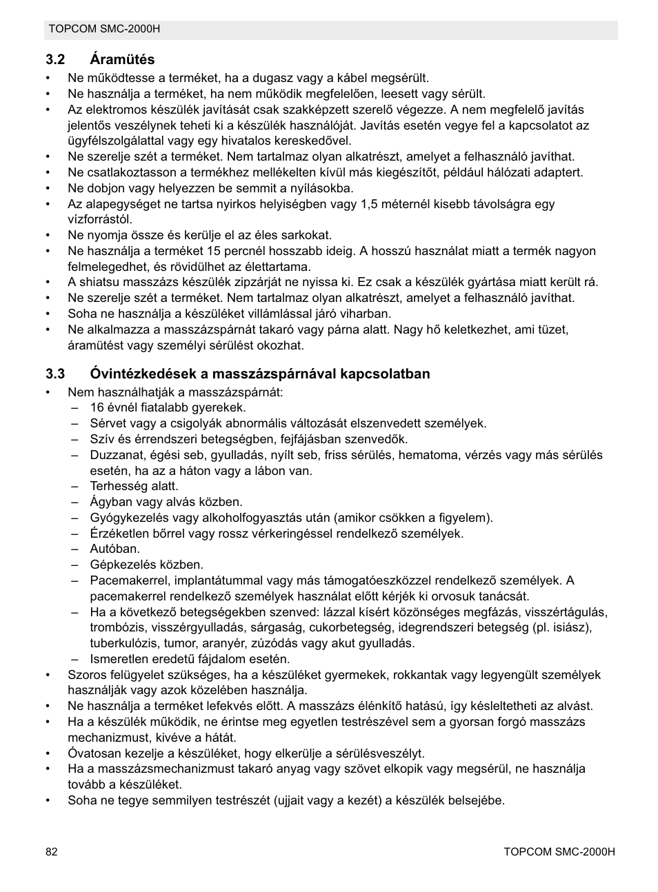 Topcom SMC-2000H User Manual | Page 82 / 108