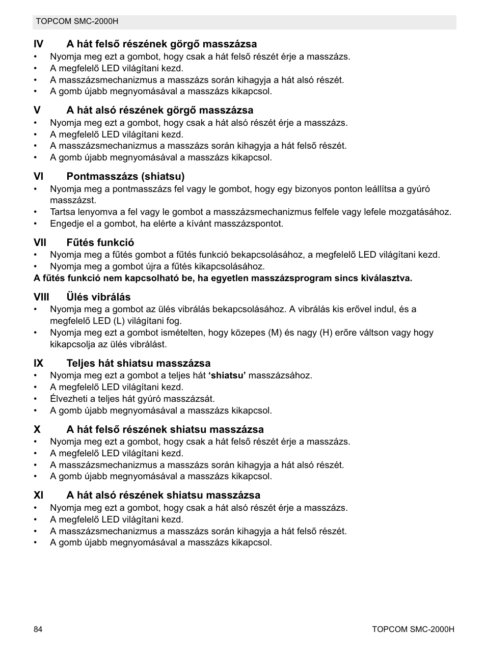 Topcom SMC-2000H User Manual | Page 84 / 108