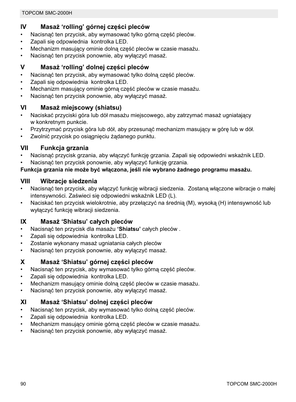 Topcom SMC-2000H User Manual | Page 90 / 108