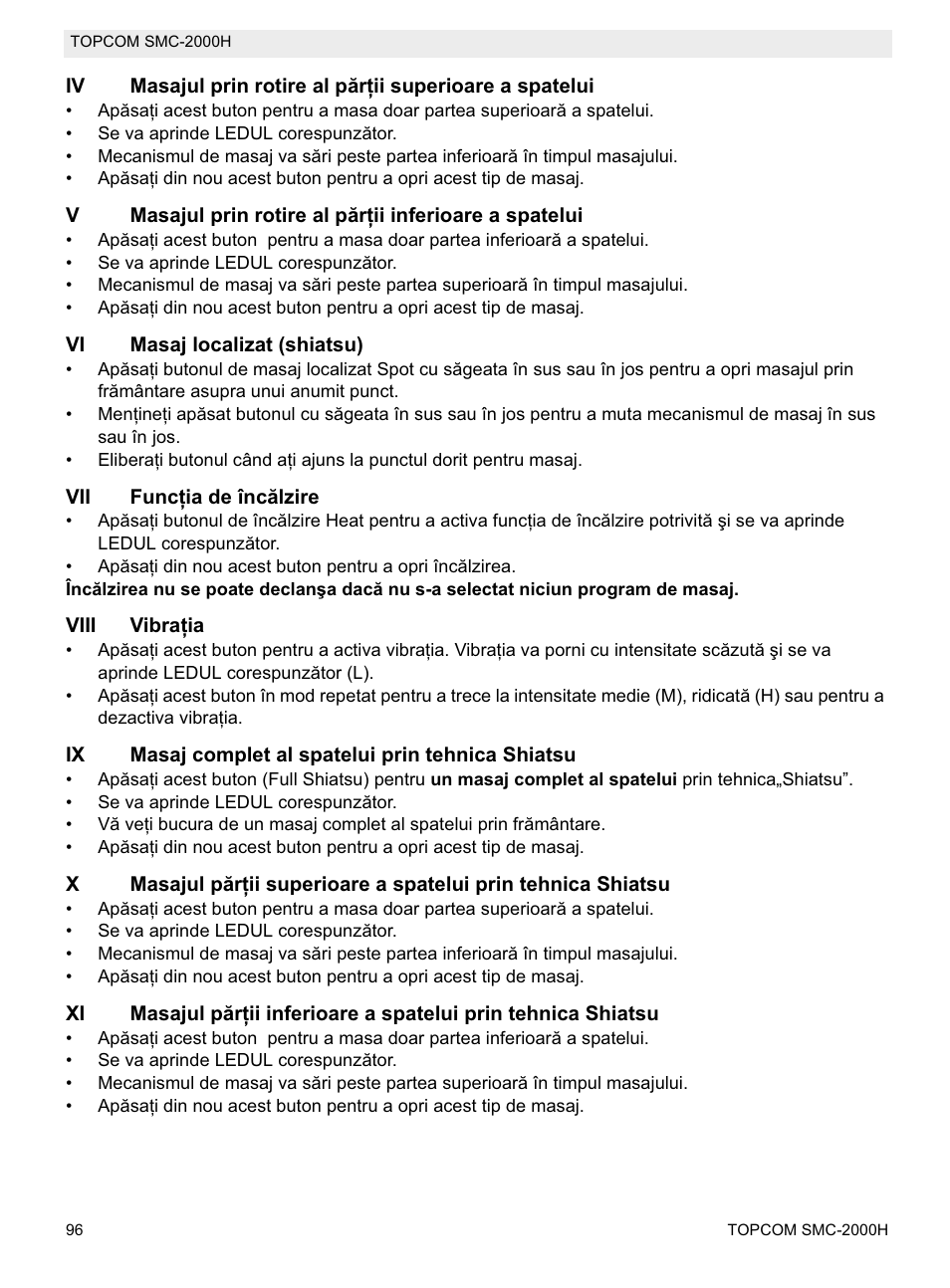 Topcom SMC-2000H User Manual | Page 96 / 108