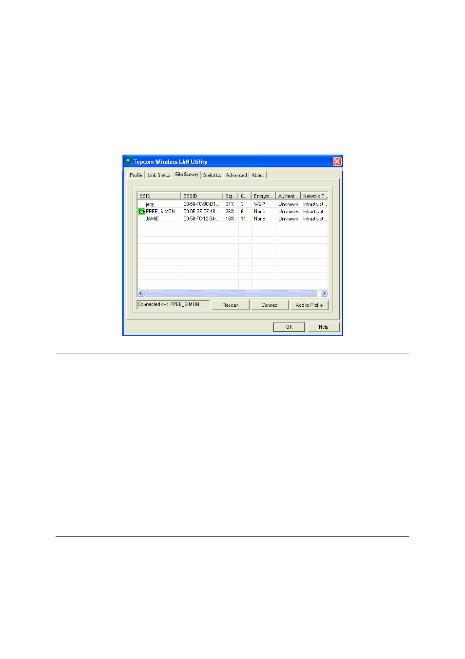 1 site survey | Topcom SKYR@CER USB 4001G User Manual | Page 11 / 30
