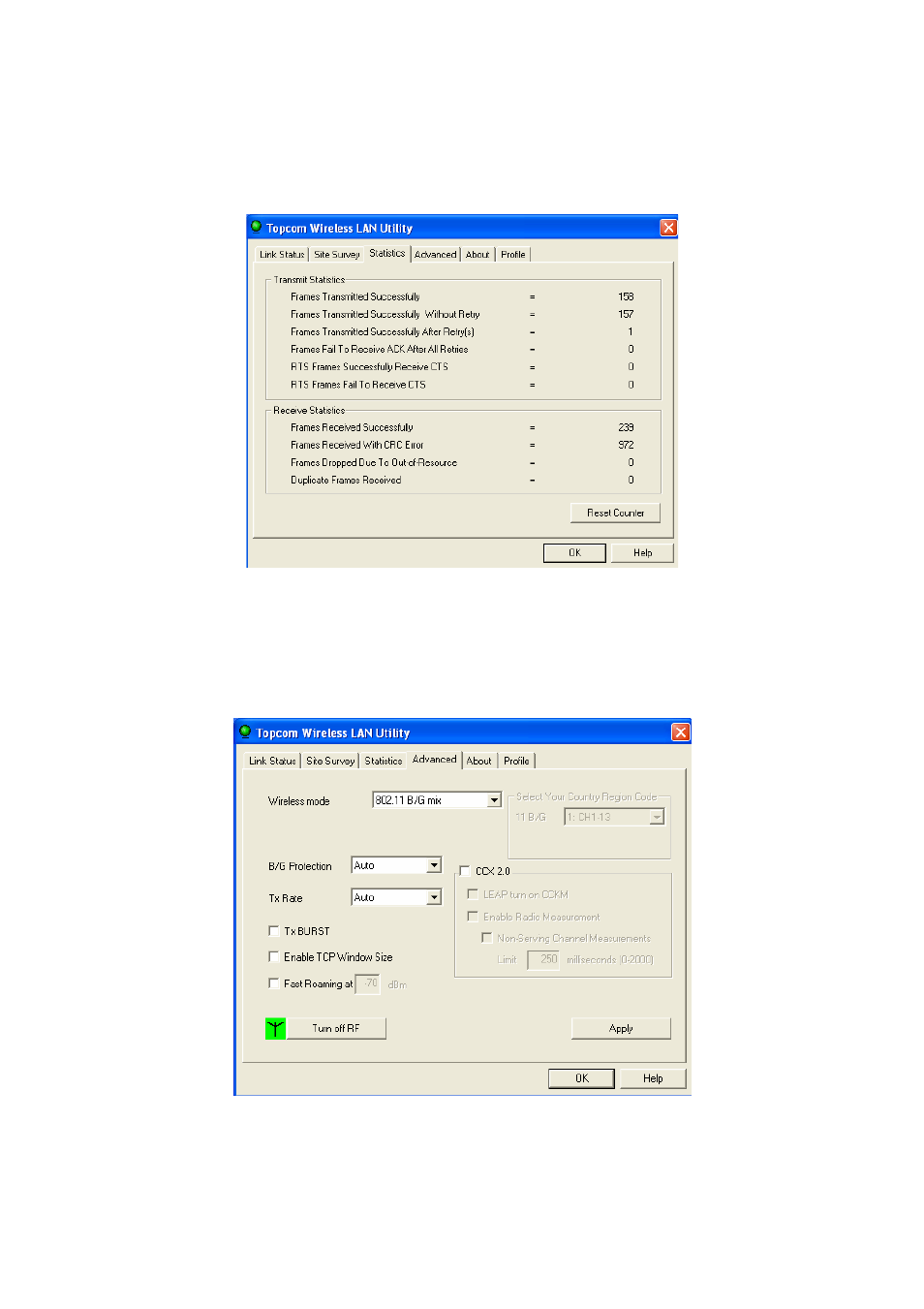 4 statistics 3.5 advance | Topcom SKYR@CER USB 4001G User Manual | Page 23 / 30