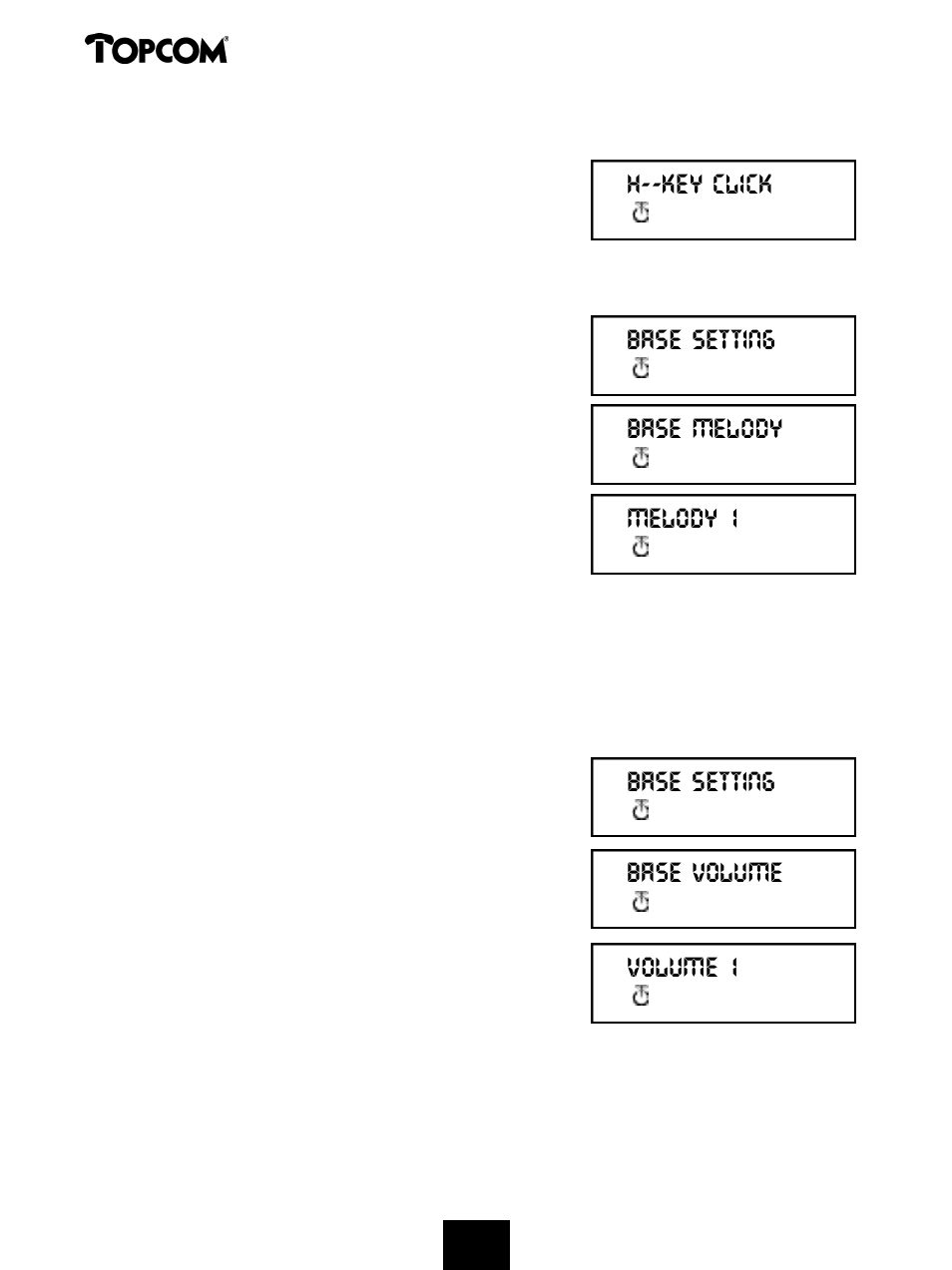 Butler 2000 | Topcom 2000 User Manual | Page 19 / 95
