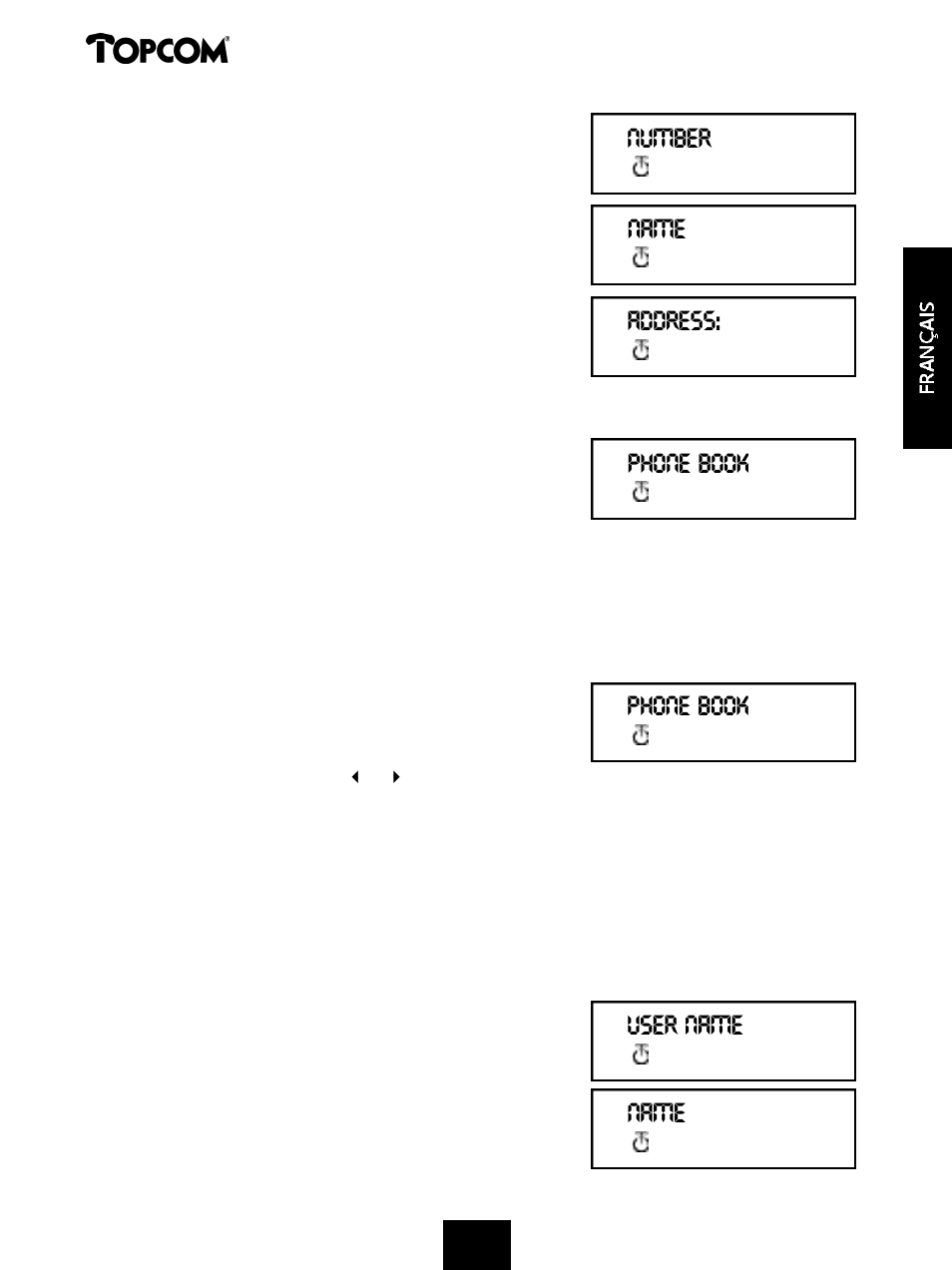 Butler 2000 | Topcom 2000 User Manual | Page 36 / 95