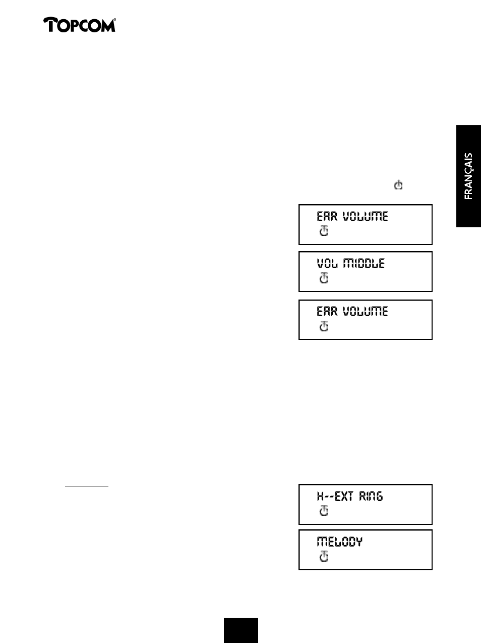 Butler 2000 | Topcom 2000 User Manual | Page 40 / 95