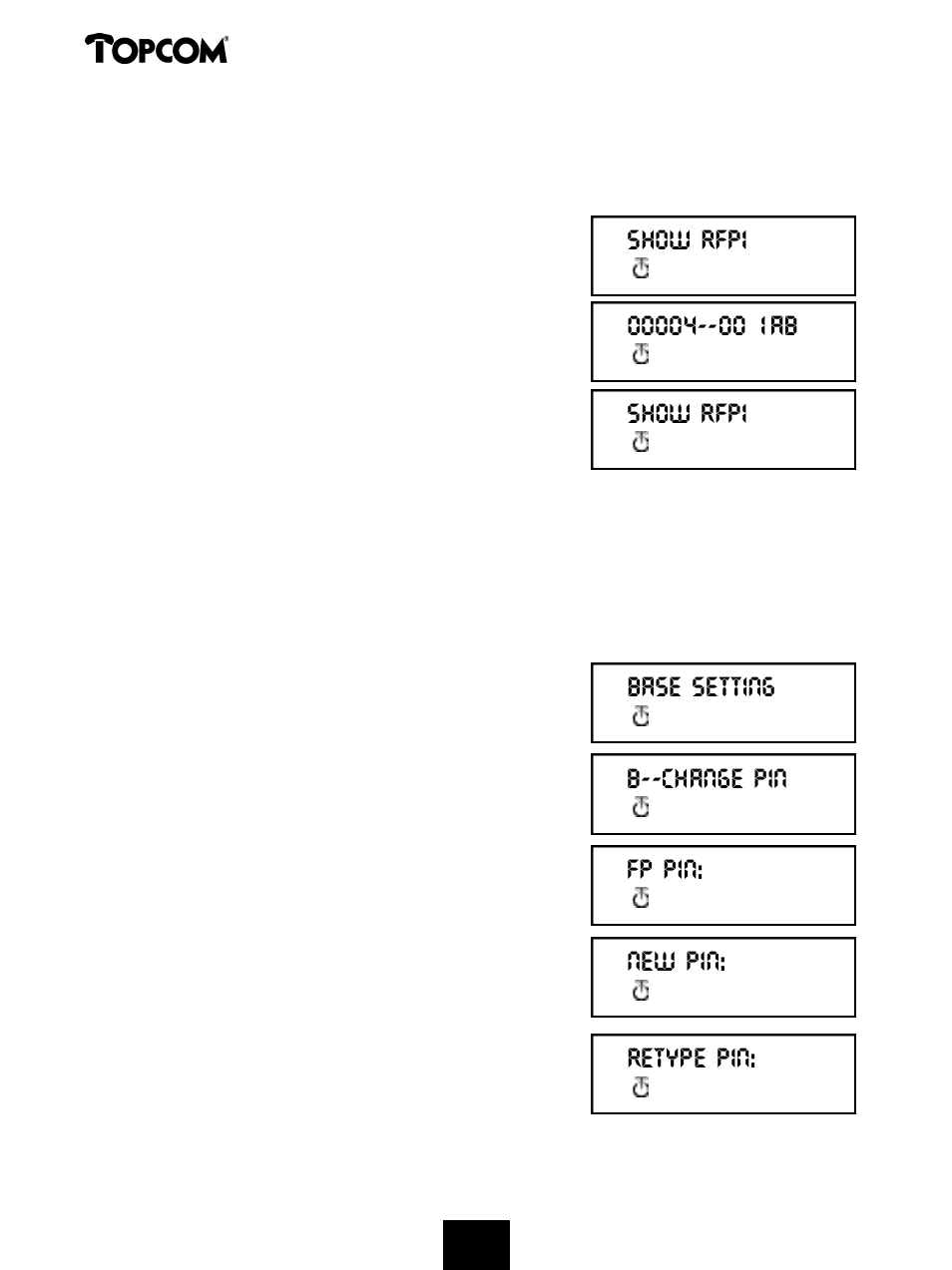 Butler 2000 | Topcom 2000 User Manual | Page 45 / 95