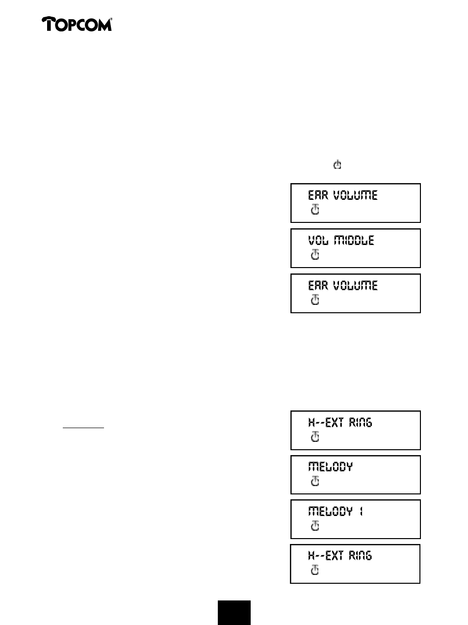 Butler 2000 | Topcom 2000 User Manual | Page 63 / 95