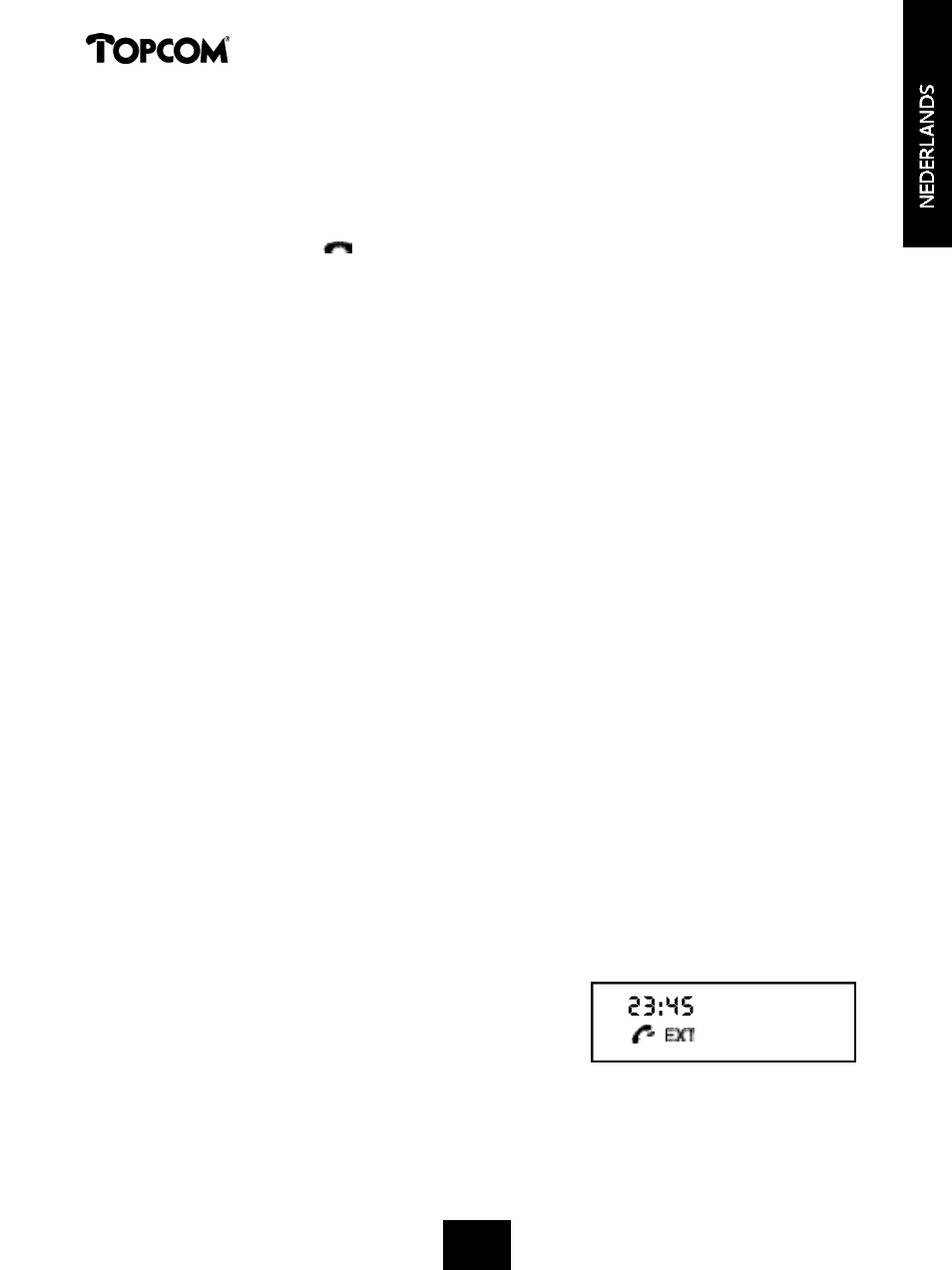 Butler 2000 | Topcom 2000 User Manual | Page 8 / 95