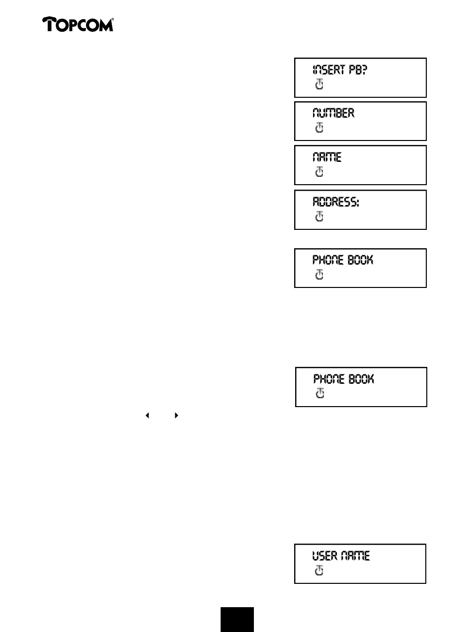 Butler 2000 | Topcom 2000 User Manual | Page 81 / 95