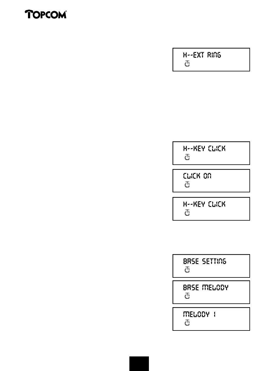 Butler 2000 | Topcom 2000 User Manual | Page 87 / 95