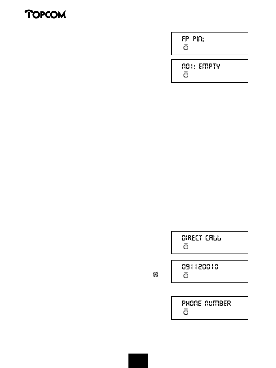 Butler 2000 | Topcom 2000 User Manual | Page 89 / 95
