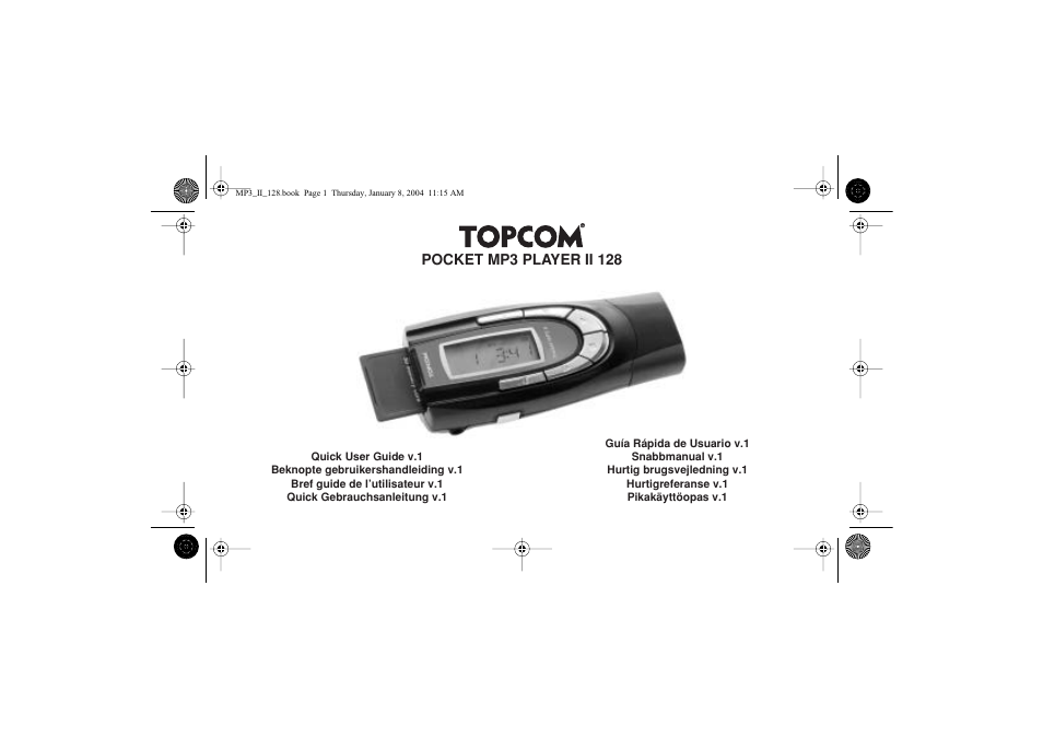 Topcom 128 User Manual | 32 pages