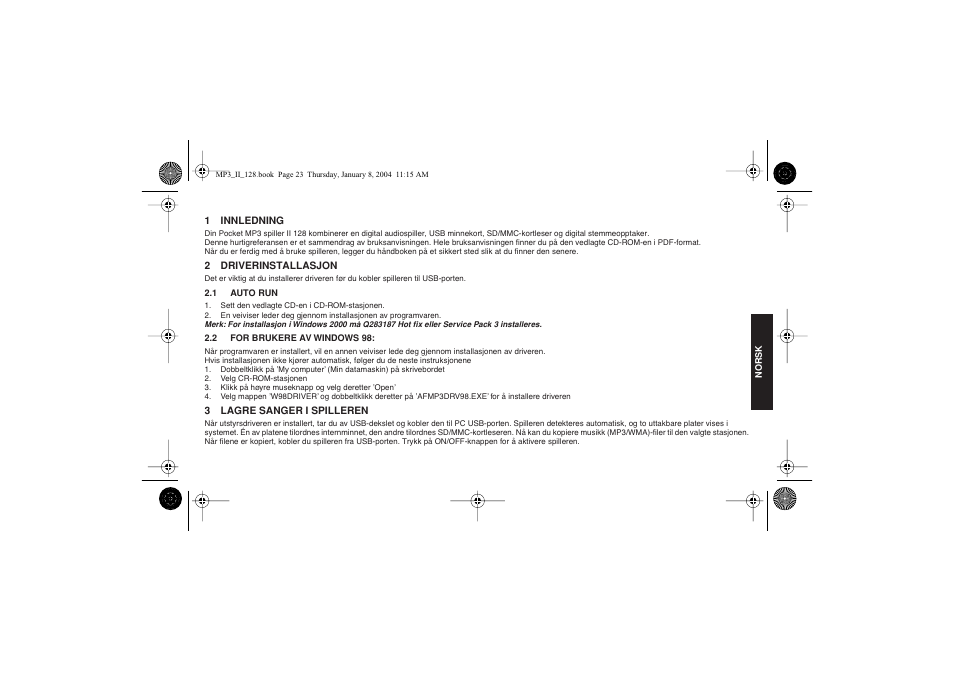 Topcom 128 User Manual | Page 23 / 32