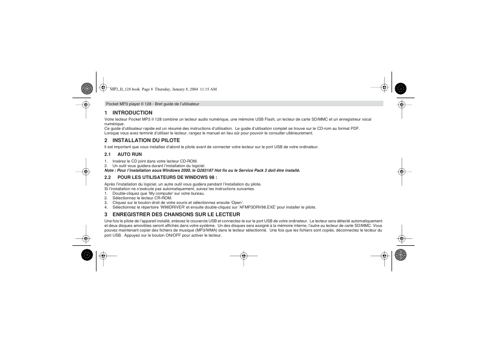 Topcom 128 User Manual | Page 8 / 32