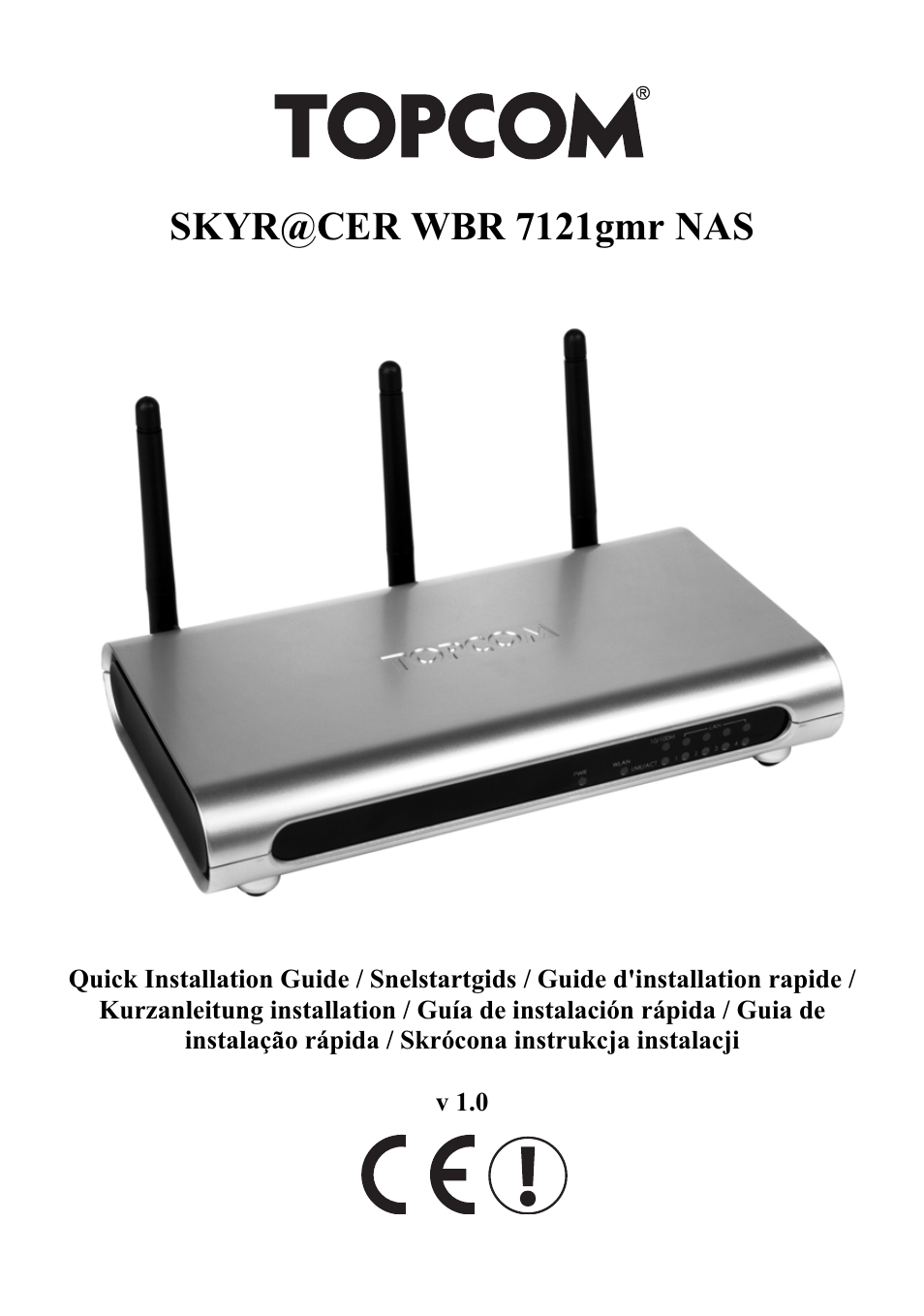 Topcom Skyr@cer WBR 7121 User Manual | 208 pages