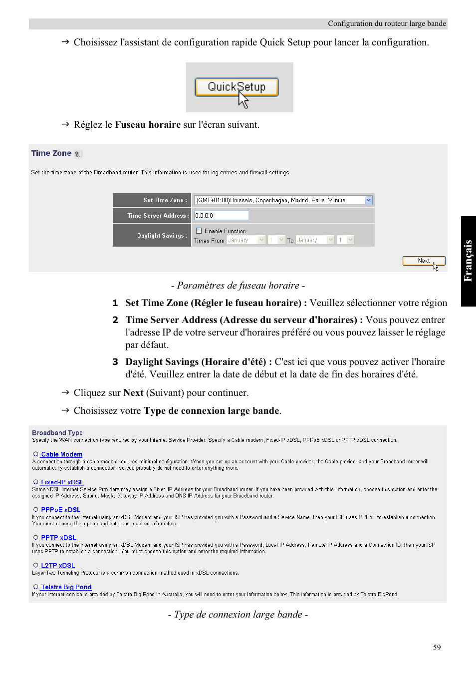 Topcom Skyr@cer WBR 7121 User Manual | Page 65 / 208