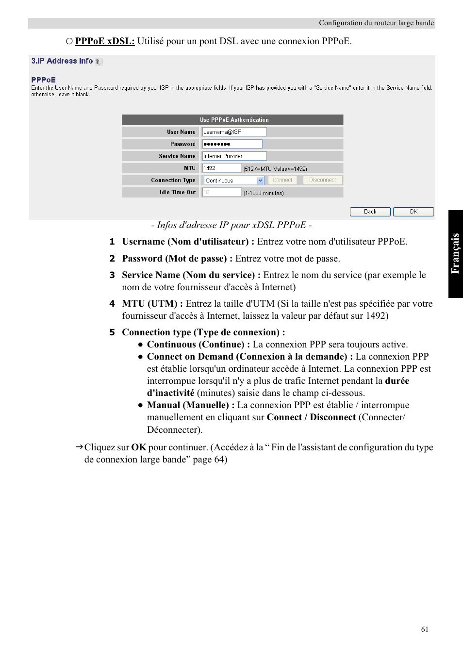 Topcom Skyr@cer WBR 7121 User Manual | Page 67 / 208