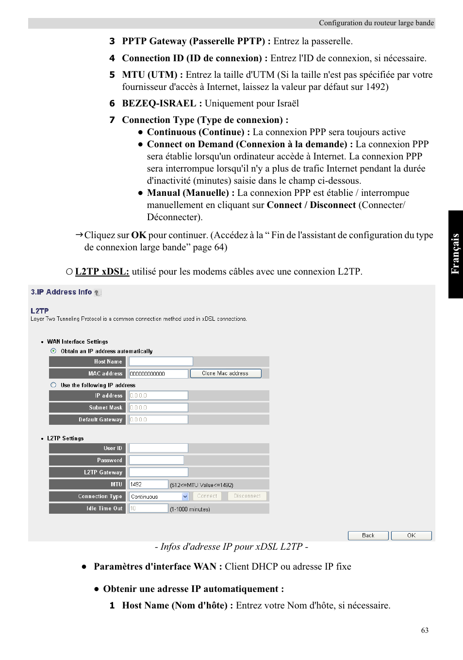 Topcom Skyr@cer WBR 7121 User Manual | Page 69 / 208