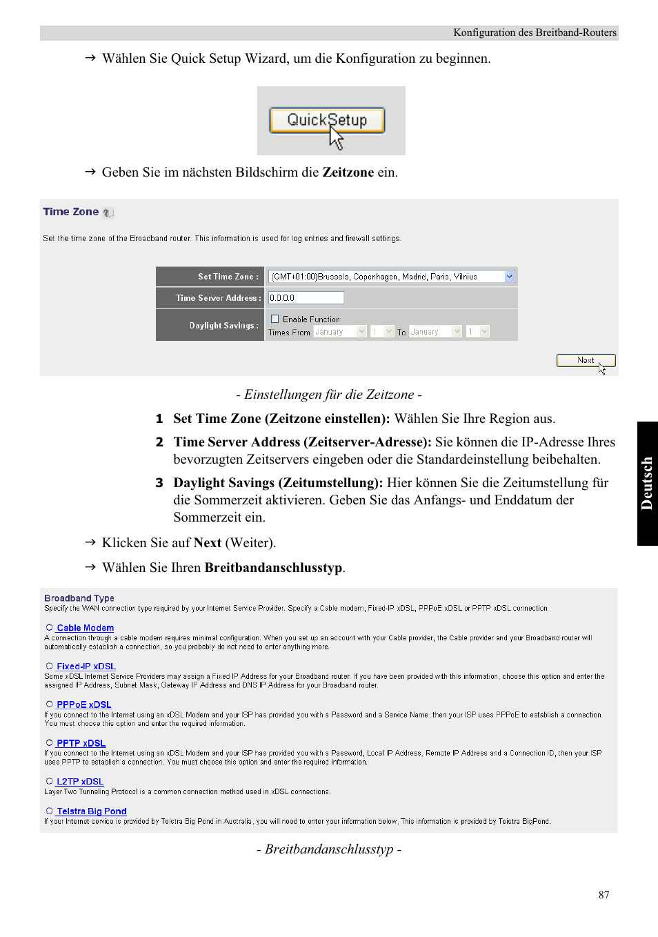 Topcom Skyr@cer WBR 7121 User Manual | Page 93 / 208